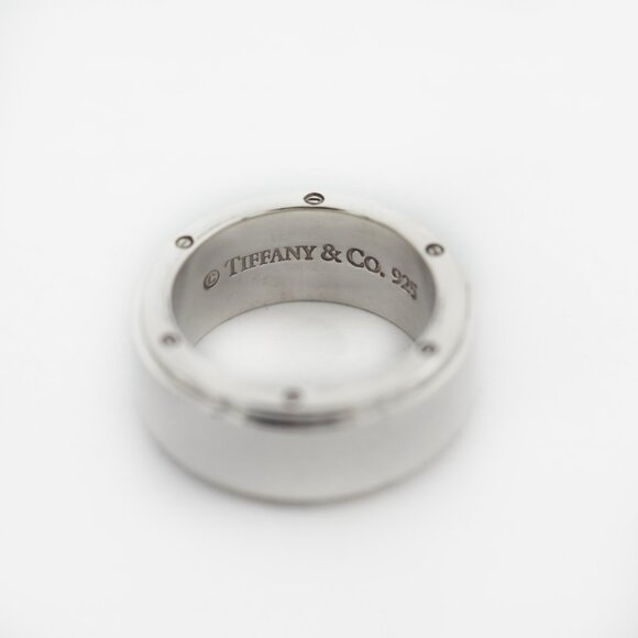 Tiffany & Co. 925 Metropolis Band Ring - Picture 3 of 4
